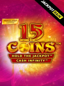 15 Coins Grand Gold Edition JackpotRain