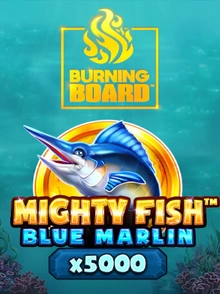 Mighty Fish: Blue Marlin Burning Board