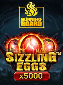 Sizzling Eggs Burning Board